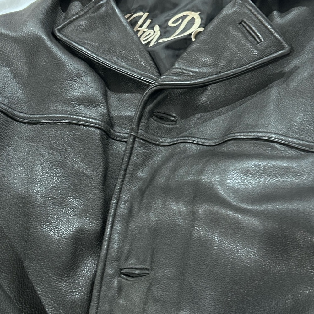 Men's Black Leather Jacket